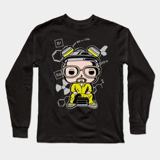 Mr. White Pop art Long Sleeve T-Shirt